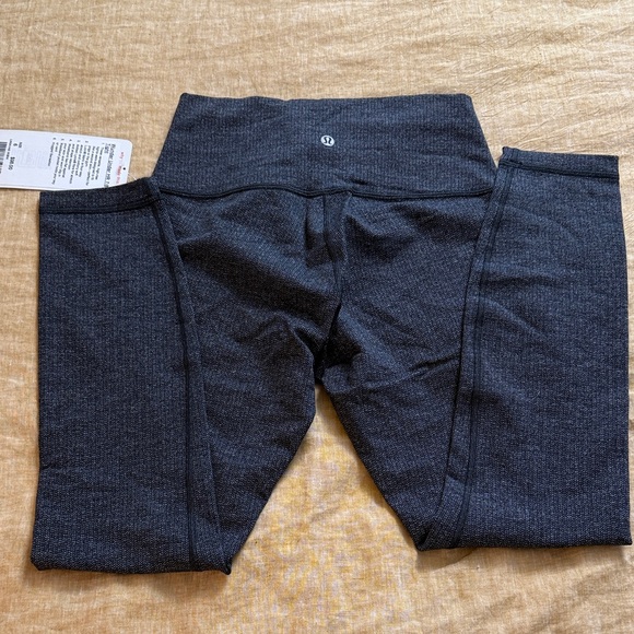Lululemon Wunder Under Hi-rise 7/8 tight in herringbone - Picture 8 of 17